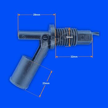 فلوتر تشخیص سطح مایعات پلاستیکی رایت رزوه از داخل LEVEL SWITCH IN