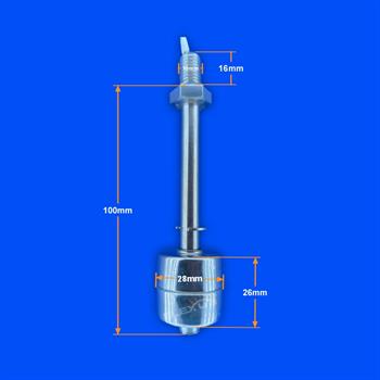 فلوتر تشخیص سطح مایعات LEVEL SWITCH 100MM METAL