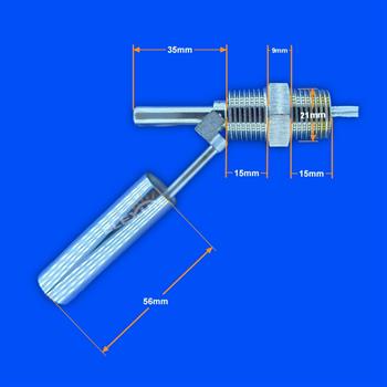 فلوتر تشخیص سطح مایعات فلزی رایت رزوه دوطرفه LEVEL SWITCH