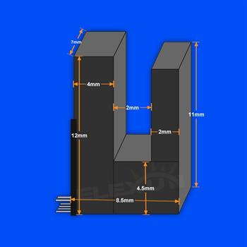سنسور شمارنده OPTO-COUNTER R45L 6PIN