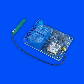 ماژول ارتباط سیار 2CHANNAL RELAY SIM800C