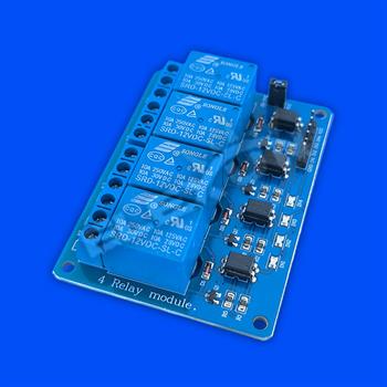 ماژول رله SHIELD MODULE 4CH 12V