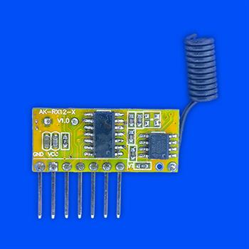 ماژول گیرنده کدلرن AK-RX12-X 433MHZ