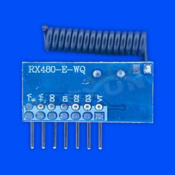 ماژول گیرنده کدلرن RX480-E-WQ 433MHZ