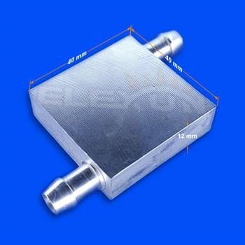 بلوک آب افقی دوطرفه نقره ای 4*4 WATER BLOCK