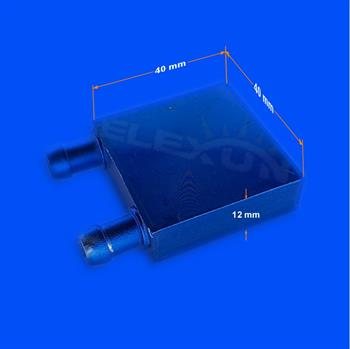 بلوک آب افقی یک طرفه آبی 4*4 WATER BLOCK