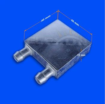 بلوک آب افقی یک طرفه نقره ای 4*4 WATER BLOCK