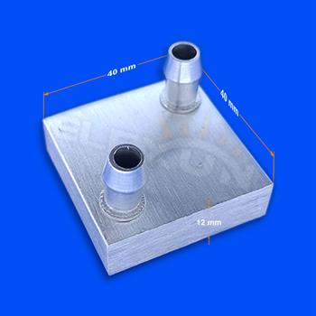بلوک آب عمودی نقره ای 4*4 WATER BLOCK