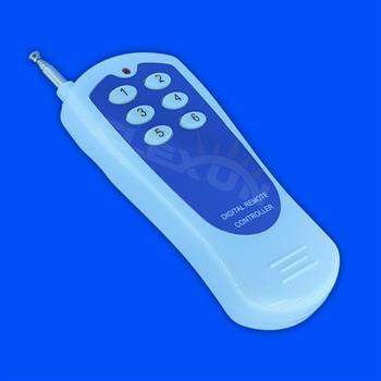 ریموت 6کانال آبی کدفیکس 315مگاهرتز RF REMOTE 315MHZ