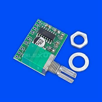 ماژول آمپلی فایر استریو ولوم دار PAM8403 AMPLIFIER MODULE + VOLUME 2x3W