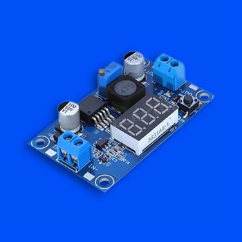 ماژول کاهنده ولتاژ LM2596 MODULE + 7SEG