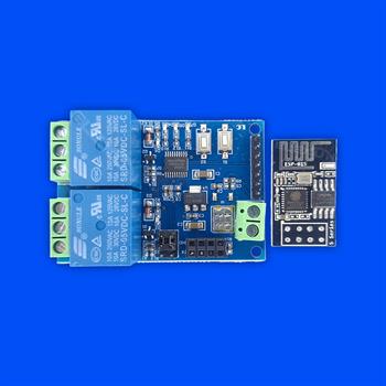 ماژول کنترل از راه دور وای فای دو کانال 2CHANNAL RELAY ESP8266