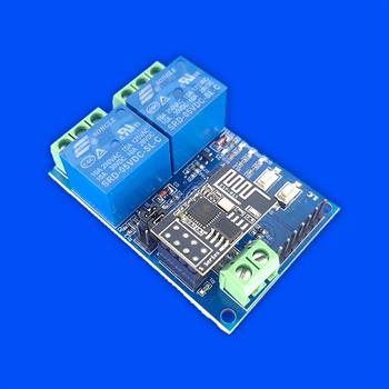 ماژول کنترل از راه دور وای فای دو کانال 2CHANNAL RELAY ESP8266