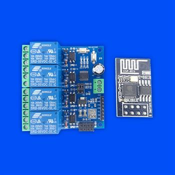ماژول کنترل از راه دور وای فای چهار کانال 4CHANNAL RELAY ESP8266