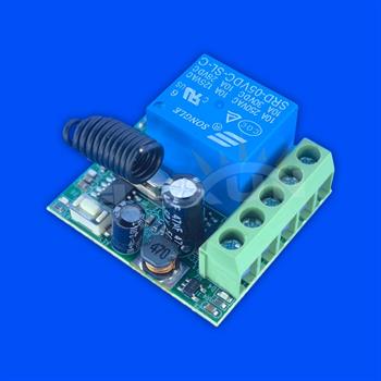 گیرنده تک کانال کوچک  RF RECEIVER 315MHZ DC12V-10A