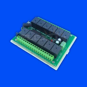گیرنده 12 کانال جعبه سفید  RF RECEIVER 315MHZ DC12V